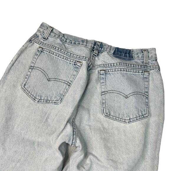 Levi’s VTG 90s 902 High Waisted Relaxed Tapered Mom Jeans 900 Series Lt Wash 16 - Picture 4 of 10